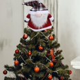 thumbnail image 5 of Christmas Doll Tree Topper,Cute Plaid Hatted Gnomes Doll Tree Topper Hat,Large Santa Gnomes Plush Doll Tree Topper Xmas Ornaments,Christmas Tree Decor Holiday Home Decorations(26in), 5 of 7