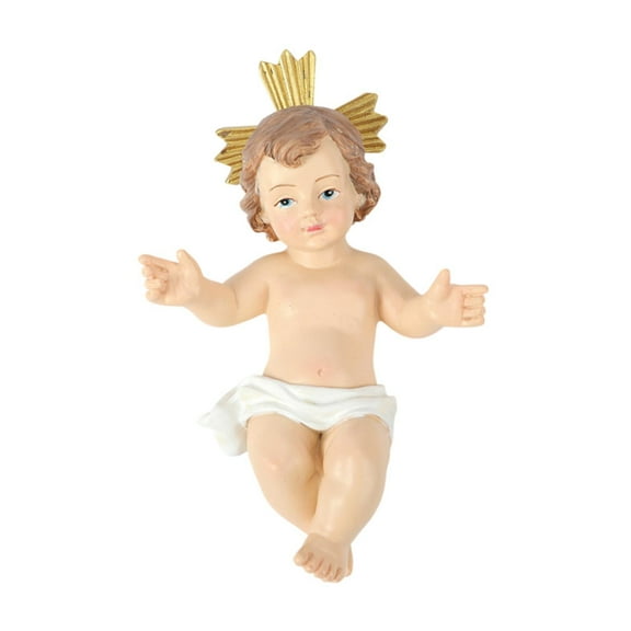 yotijay Jesus Statue Birthday Gift Artwork Nativity Set for Housewarming Desk Indoor