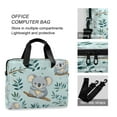 thumbnail image 4 of Laptop Bag Laptop Briefcase 15.7 x 3 x 11.8 Inches Laptop Bag Briefcases Laptop Storage Travel Laptop Bag Work Laptop Bag Blue Cute Koala, 4 of 8