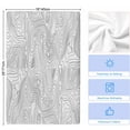 thumbnail image 5 of Geometric, Kitchen Towels Set of 3, Modern Abstract Stripes Mountain Line Art Soft Microfiber Dish Towels, Absorbent Quick-Dry Washable Dishcloths for Kitchen Cleaning, Drying Dishes, 18x28 Inches, 5 of 9