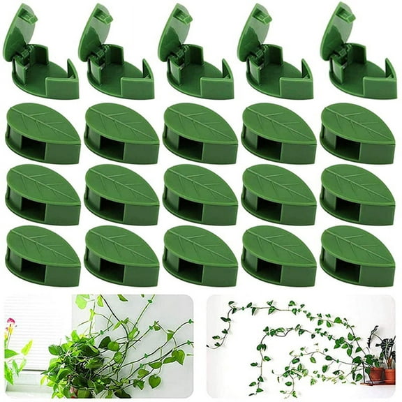 30Pcs Plant Clips for Climbing Plants, Self-Adhesive Plant Fixing Devices