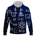 thumbnail image 1 of Sudadera con capucha y cremallera de gran tamaño para hombre, informal, con impresión 3D, nueva fórmula matemática de primavera y otoño, 1 of 6