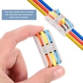 thumbnail image 4 of 10 piezas de conectores de cable, conectores de palanca para automóviles, terminales eléctricos, conectores eléctricos rápidos, 4 of 6