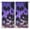 Ocean Sunset, variant on Vibrant Purple Sunset Kitchen Curtains - 2 PCS 42x84 Inch Tropical Beach Palm Tree Tier Panels