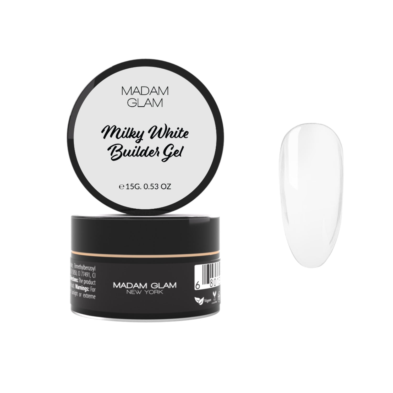 Milky White Builder Gel
