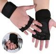 thumbnail image 3 of Weight Lifting Gloves Training Gym Grips Fitness Glove Men Crossfit Bodybuilding, 3 of 9