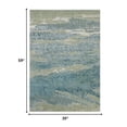 thumbnail image 3 of 3â€™ x 5â€™ Blue Sage Impressionistic Ocean Area Rug, 3 of 5