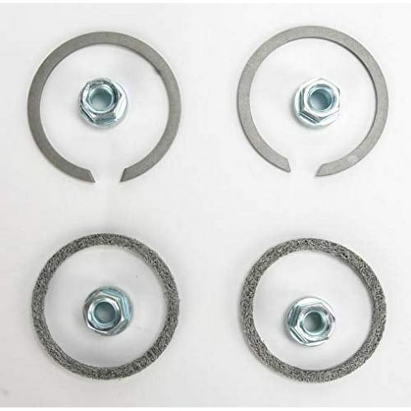 James Gasket 65324-83-KW2 Exhaust Port Gasket Kit - Stainless Steel Wire Gaskets and Heavy-Duty Hex Nuts