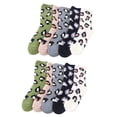 thumbnail image 1 of 5 pares de medias de lana coral, calcetines gruesos para dormir y para el hogar., 1 of 5