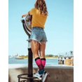 thumbnail image 5 of 5 Pairs Copper Compression Socks for Women & Men Circulation 15-20 mmhg - Better Blood Flow, Swelling, Best Support for Medical, Running, Nursing, 5 of 7