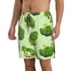 thumbnail image 2 of Fotbe Broccoli 3 Trajes de Baño Estampados para Hombre, Shorts de Verano de Secado Rápido, Ropa de Playa, Bañadores-Medium, 2 of 6