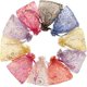 thumbnail image 1 of 100 Piezas Bolsas de Organza, 10 x 15 cm 10 Bolsas de Regalo de Organza de Patrones Mixtos con Cordón, Bolsa de Joyería Bolsas de Lavanda Bolsas de Dulces Regalos de Boda, 1 of 5