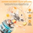 thumbnail image 3 of OSTBA Blender for Smoothies, Commercial 10-Speed Control Blenders for Kitchen, 68Oz Large Capacity and BPA-Free Pitcher, 1600W Countertop Blenders for Ice Crushing, Frozen Drinks, Puree & Grinding, 3 of 8