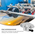 thumbnail image 3 of BRIGHTFUFU 4Pack Shaft Guide Support Brackets High Precision Linear Motion Rails Silver, 3 of 6