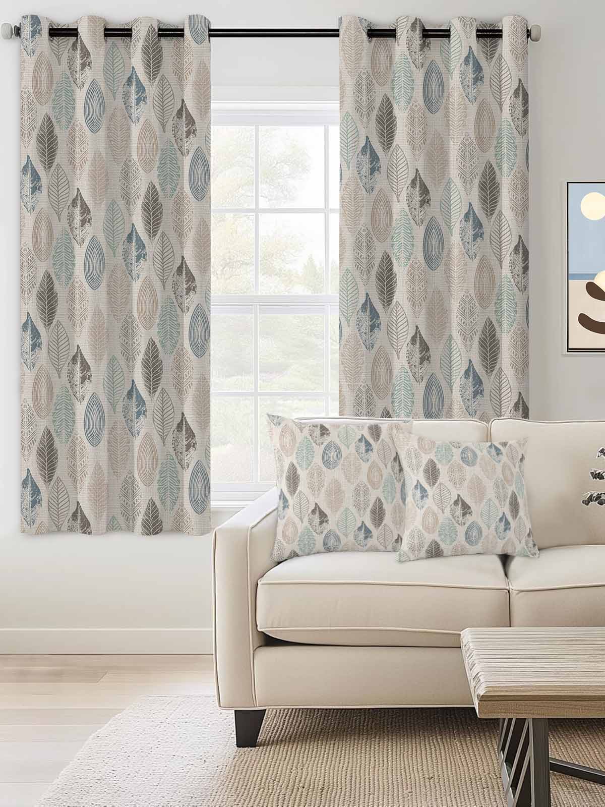 Blackout Curtains 39 Inches Long for Bedroom, Thermal Insulated Room Darkening Black Out Window Curtain Panels Grommet Drapes for Living Room