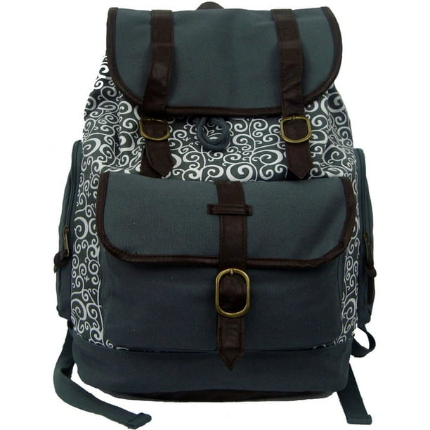 canvas laptop backpack for women