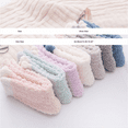 thumbnail image 3 of Coral Fleece Socks for Women, Plush Extra Thick Fuzzy Socks with Non-Slip Grips, Soft Warm Sleeping Socks for Winter, Cozy Home Lounge Slipper Socks for Indoor Comfort, 3 of 7