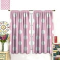 thumbnail image 2 of Dots Curtains Modern Abstract Black Polka Dot Blue Aesthetic Art Kids Girls Women Bedroom Living Room Blackout Rod Pocket Decoration Window Drapes 2 Panels W42xL63in, 2 of 6