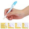 thumbnail image 1 of 10Pcs Water Erasable Pen Fabric Marker, Double Head Disappearing Ink Pen for Fabric Water Soluble Sewing Markers for Embroidery Tailoring Sewing Craft, 1 of 7