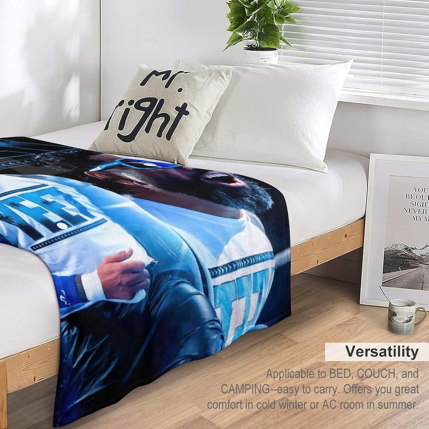Jey-USO Wrestling Merch Blankets Bed Throw Blanket for Soft Lightweight Fuzzy Cozy Blanket Plush Quilt Gift 60"x80"