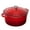 Red, variant on Hawsaiy 6 QT Enameled Cast Iron Dutch Oven with Lid, Nonstick Cookware for Baking, Roasting, Braising & Cooking, Dual Handles, Dark Blue