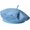 Blue, variant on Felite Fnn Women Denim Cotton Beret Hat British Style Artist Painter Hat
