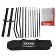 thumbnail image 6 of VEVOR Freestanding Volleyball Training Net for Indoor or Outdoor Use, Adjustable Height Portable Net System with Carrying Bag, Professional Volleyball Practice Trainer for Hitting or Serving Drills, 6 of 9