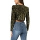 thumbnail image 3 of CHAQUETA CORTA BRILLANTE DE LENTEJUELAS DE MANGA LARGA ABIERTA PARA MUJERES CHIC DE INSPIRE, TALLA 2XL, NEGRO Y DORADO, 3 of 6