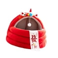thumbnail image 4 of Cama para gatos, caseta para cachorros, suministros para mascotas, refugio para mascotas, acogedor, cómodo, lindo, compacto, nuevo S, 4 of 8