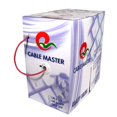 thumbnail image 1 of Câble Réseau de 1000' Échoué - CAT5e (350 MHz) - FT4/CMG - Rouge - TechCraft, 1 of 1