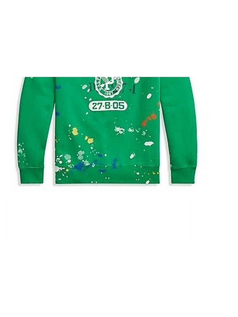 Polo Ralph Lauren Men's Logo Fleece Sweatshirt Green Size