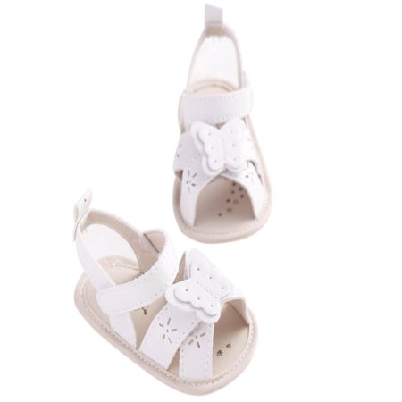 

Luxsea Newborn Baby Boys Girls Summer Sandals Breathable Soft PU Leather Soft Shoes Baby Toddler Prewalkers