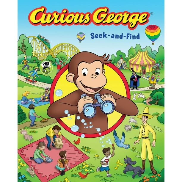Curious George Seek-And-Find (Hardcover) - Walmart.com - Walmart.com