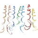 thumbnail image 2 of Xihbxyly Serpentinas para Fiestas, Cintas Multicolor Vibrantes, Fáciles de Colgar, Material de Pvc Seguro, Estilo Bohemio, Decoración para Cumpleaños y Bodas, Paquete de 60, 75 Cm Cada Una, 2 of 7