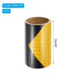 thumbnail image 2 of Unique Bargains Ruban Réfléchissant 2 Rouleaux de Ruban de Sécurité Étanche de 6 Pi x 10 Pi pour Remorques, Noir Jaune, 2 of 6