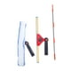 thumbnail image 4 of Juego de 3 escobillas de goma para limpiar ventanas, herramienta para limpiar vidrios, escobilla de goma para ventanas, escobilla de goma extensible rojo, 4 of 8