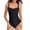 Black, variant on Ruimatai One Piece Swimsuits for Women Slimming New Fashion Splicing Swimsuit Casual Bikini Piece Swimsuit