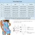 thumbnail image 3 of Swimsuit for Women 2024 Plus Size Vintage Print Strappy Back Tankini Set Two Piece Swimdress Panty Bathing Suit Beachwear Swimwear, 3 of 6