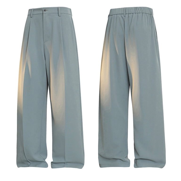 grey dress pants walmart George Men's COMFORT DRESS PANT