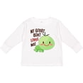 thumbnail image 3 of Inktastic My Great Aunt Loves Me- cute turtle Boys or Girls Long Sleeve Toddler T-Shirt, 3 of 5