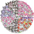 thumbnail image 1 of Paquete de 100 pegatinas, pegatinas My Melody para ordenador portátil, botella de agua, monopatín, coches, parachoques, lindas pegatinas rosas para adultos, adolescentes, niños y n, 1 of 5