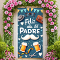 thumbnail image 6 of Mustache Design Father's Day Banner Hat Glasses Briefcase for Celebration Event Party Decoration, 6 of 7