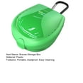 thumbnail image 7 of Sports Braces Holder Box for Adults Boxing Taekwondo Mouth Guard Storage Case Portable Dustproof Plastic Box for Football Mouthguard Fitness Braces Denture Keeper, 7 of 7