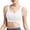 White, variant on Bras for Women,Sports Bra Thin Comfortable Running Fitness Yoga Vest Shockproof Support Push Up Design for Small Chest,Sports Bras for Women,White,S