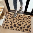thumbnail image 2 of Beige and Black Leopard Pattern Door Rugs,Washable Non Slip Door Mats Indoor,Decorative Door Mats,Entry Mat Indoor for Entrance,Bedroom,Kitchen,Bathroom,20"x32", 2 of 6