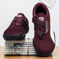 thumbnail image 4 of Men's Velcro Strap Suede Spliced Casual Shoes, 4 of 7