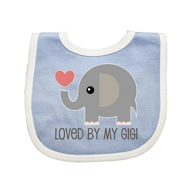 Loved By My Gigi Grandma Baby Bib - Walmart.com