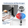 thumbnail image 4 of Grifo Mezclador De Encimera Para Baño De Acero Inoxidable Lab.G, Negro con Plata, 4 of 5