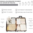 thumbnail image 6 of Gowinsee 8 Pcs Set Packing Cubes , Lightweight Travel Luggage Packing Organizers With Toiletry Bag And Shoes Bag For Travel Accessories (Beige), 6 of 8