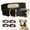 Black, variant on Didigo Soft Leather Personalized Dog Collar Pet Puppy Name Number ID Tag Engraved